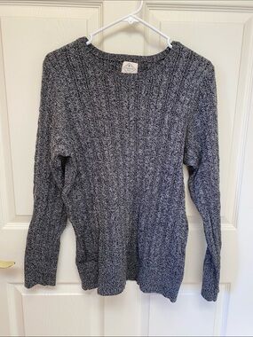 St. John's Bay Gray Marled Crewneck Sweater